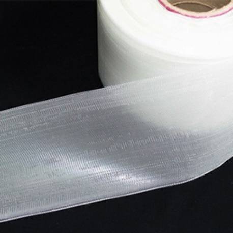 Люверсная термоклеевая лента прозрачная 12 см (50 м)