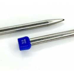 Спицы для вязания прямые металл арт.SV-M Ø9мм/35см (2 шт)