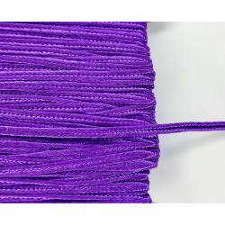 Шнур отделочный "Сутаж" 3мм арт.ST цв.фиолетовый уп.30м